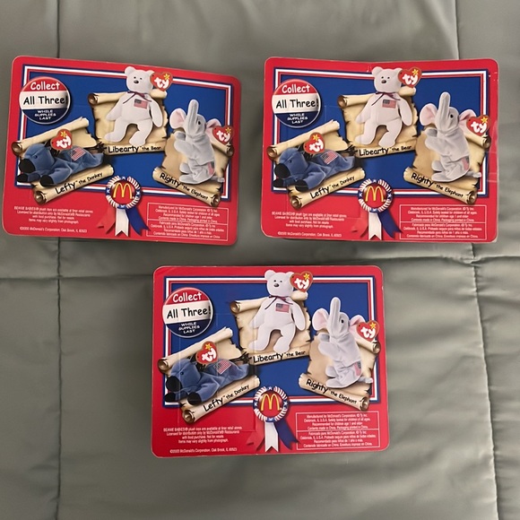 TY Libearty Righty Lefty - Picture 6 of 7